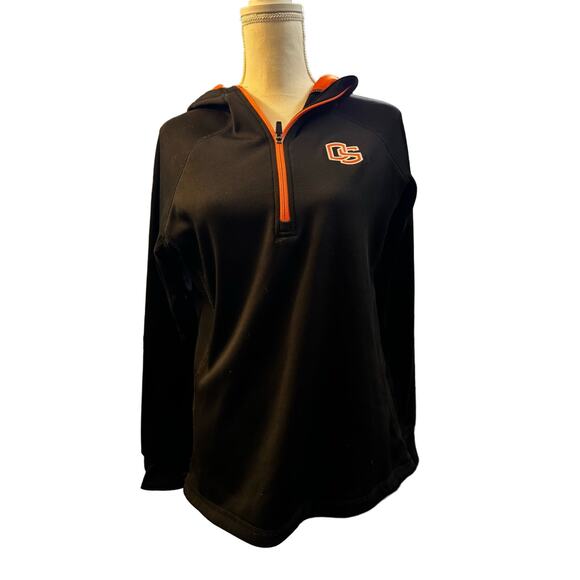 Colosseum Other - Oregon State University Black And Orange Zip UP Hooded Jacket Size Large